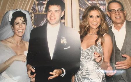 Tom Hanks was married to Samantha Lewis.